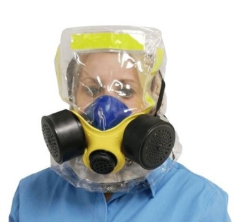 Bioterrorism pandemic protective escape evacuation hood