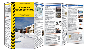 Extreme Cold Survival laminated guide