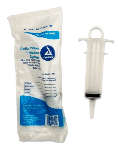 Sterile Piston Irrigation Syringe