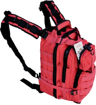 Tactical Trauma Medical Backpack red
