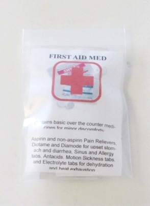 Individual First Aid Mini Med Pack