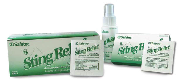 Insect Sting Relief Wipes