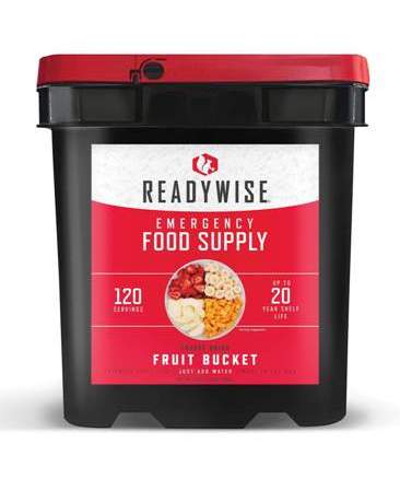 Readywise 120 Serving Freeze Dried Fruit Bucket