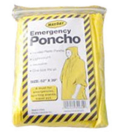 Emergency Adult Poncho