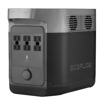 EcoFlow Delta Portable Power Station rearview