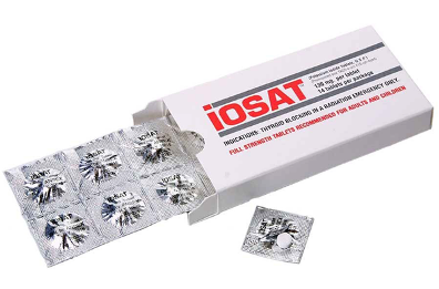 Iosat Potassium Iodide package